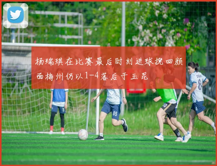 杨瑞琪在比赛最后时刻进球挽回颜面梅州仍以1-4落后于玉昆